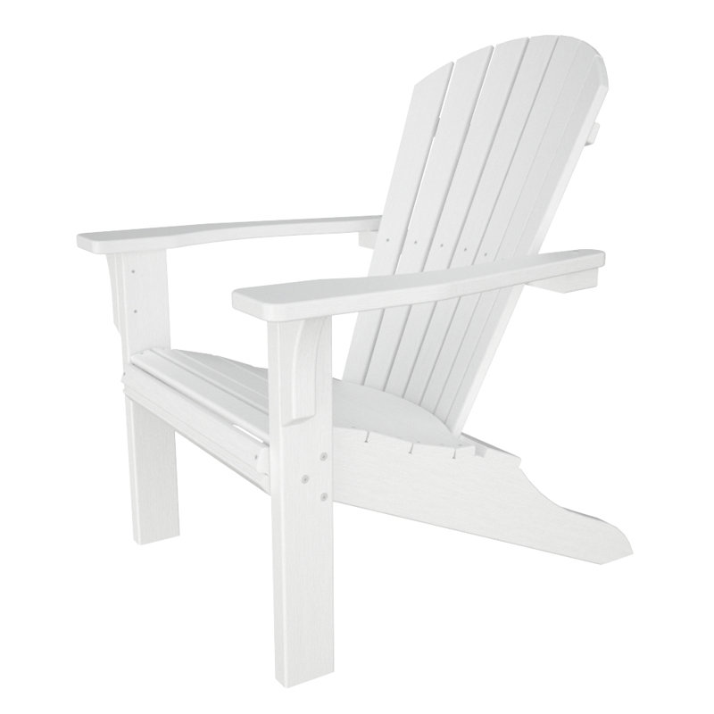 Adirondack POLYWOOD coquillage, Blanc