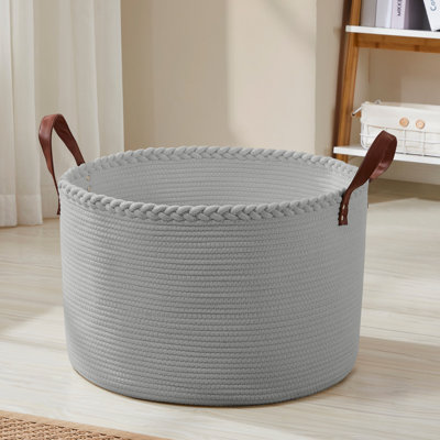 Fabric Laundry Basket with Handles