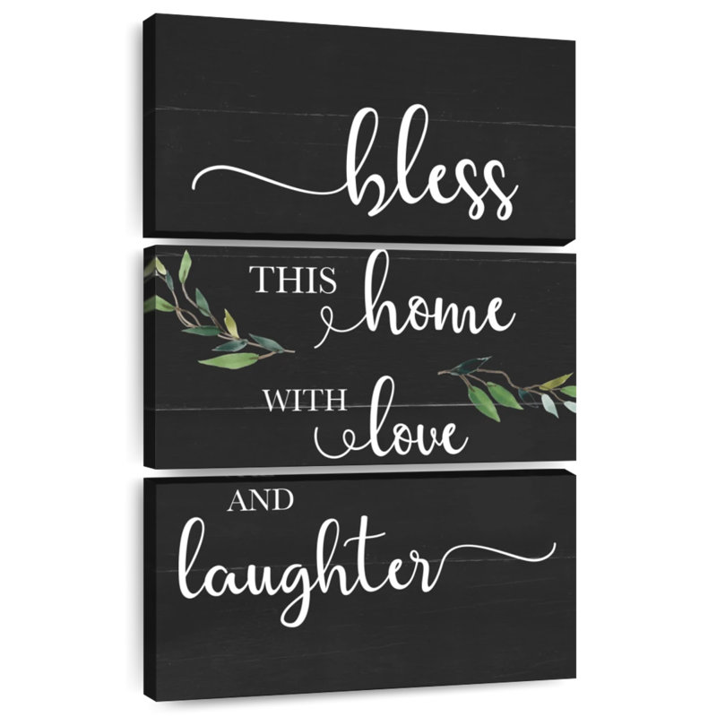 Plaque murale Kema Love And Laughter II, H 45 po x l 28 po