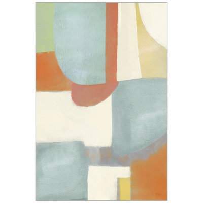 "American Idyll 1" par Lillian August - cadre flottant, impression sur toile