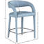 Tabouret de comptoir en simili cuir Arthur-William-73672587