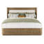 Caribe Upholstered Wingback Bed