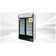 51 in. W 34.4 cu. ft. Two Door Commercial Display 2- Glass Swing Door Refrigerator in Black