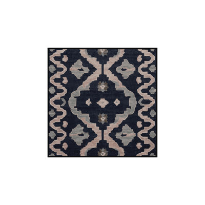 Tapis gris lavable à la machine