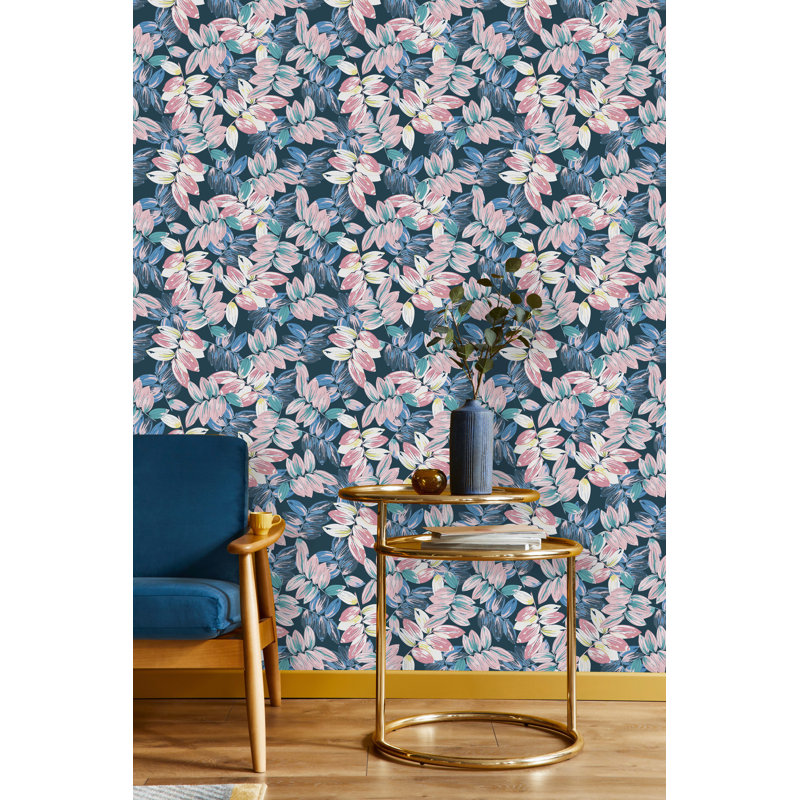Floral Tile, 18.75" L x 25" W, Vinyl