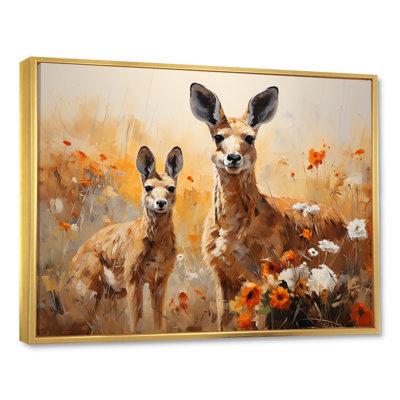 " Kangaroo Golden Blooms Outback "