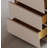 Solid Wood Writing Desk with Built-In Electrical Outlet-110399215