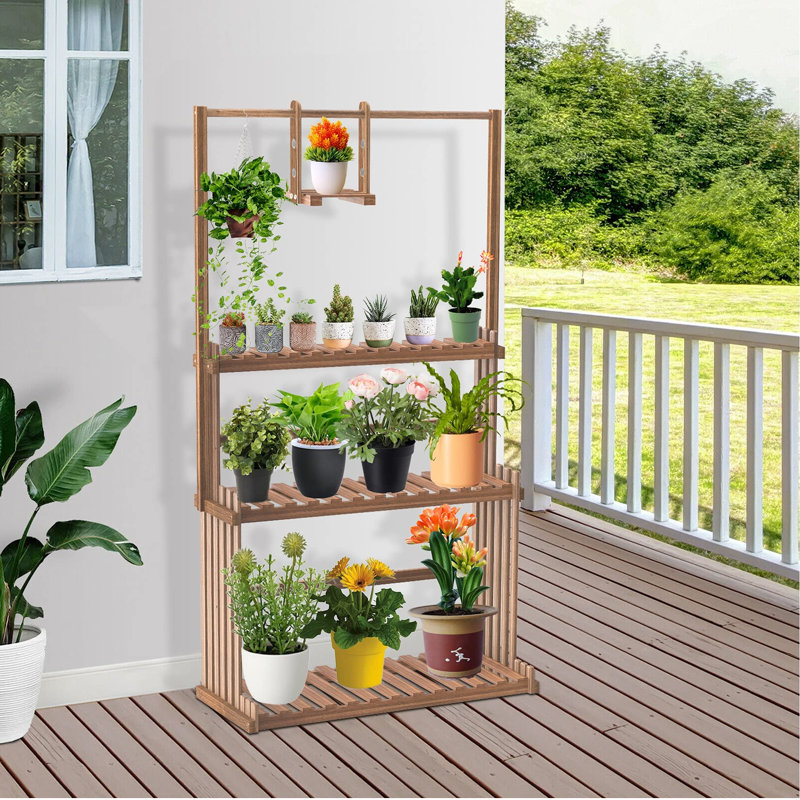 Tutuala Wood Plant Stand