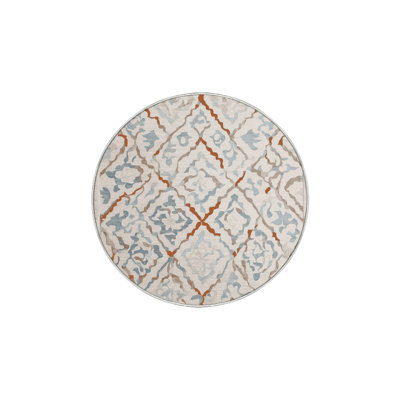 Machine Washable Beige Area Rug