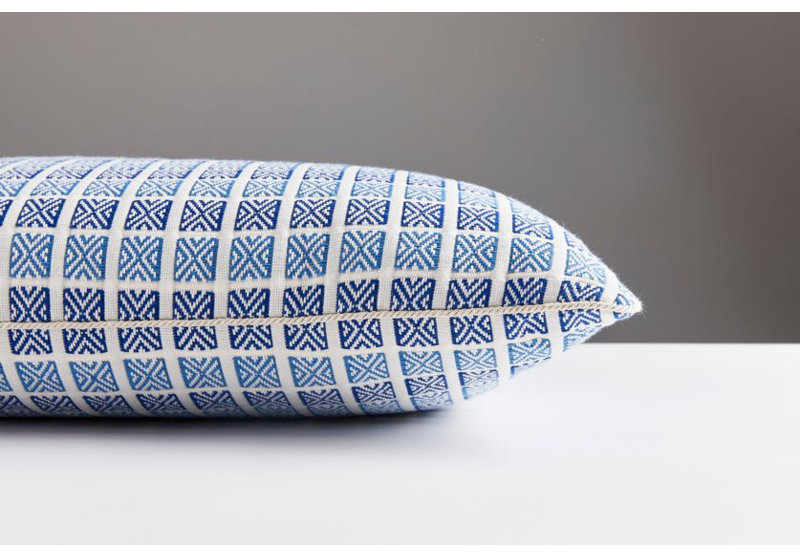 Folklore Lumbar Pillow Cover & Insert, Sailboat