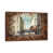 Classic Brown Wood Framed Canvas