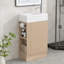Meuble-lavabo polyvalent avec lavabo et plusieurs options de rangement pour les salles de bain modernes-859184298