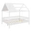 Lit en bois avec clôture, aucun sommier requis, double
