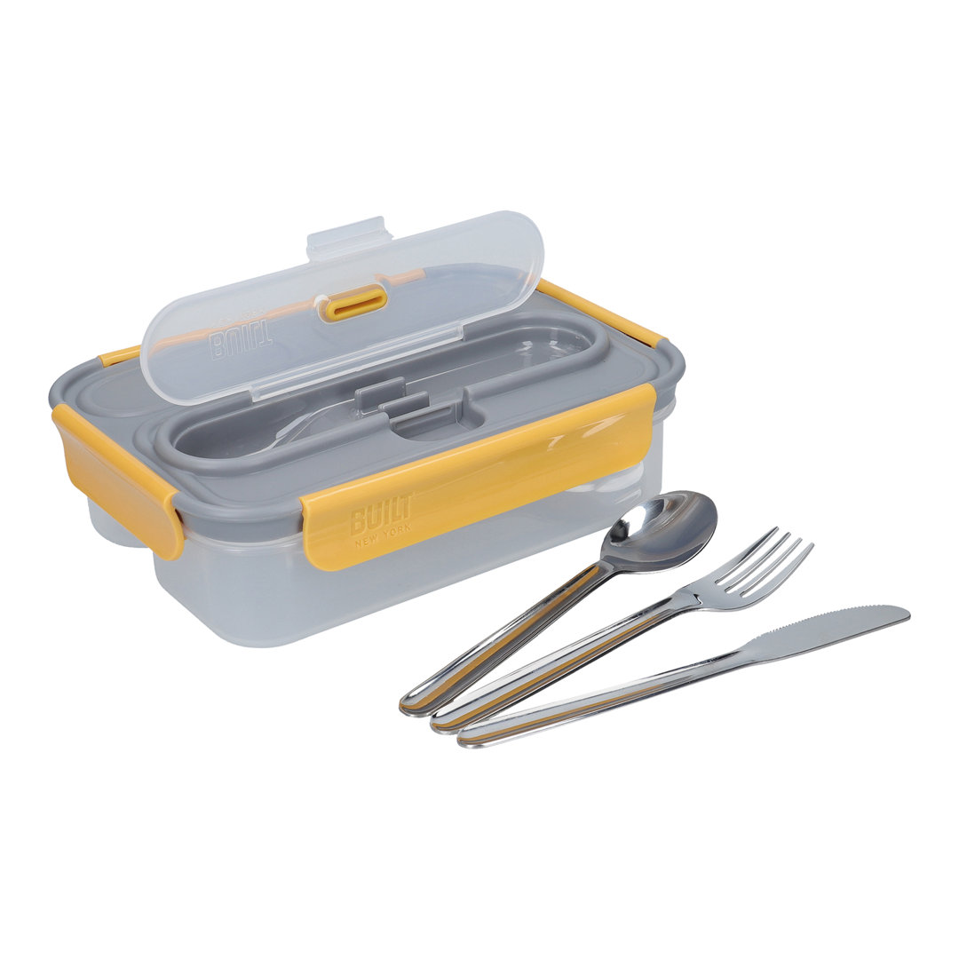 1.05L Lunch Bento Boxes with Cutlery