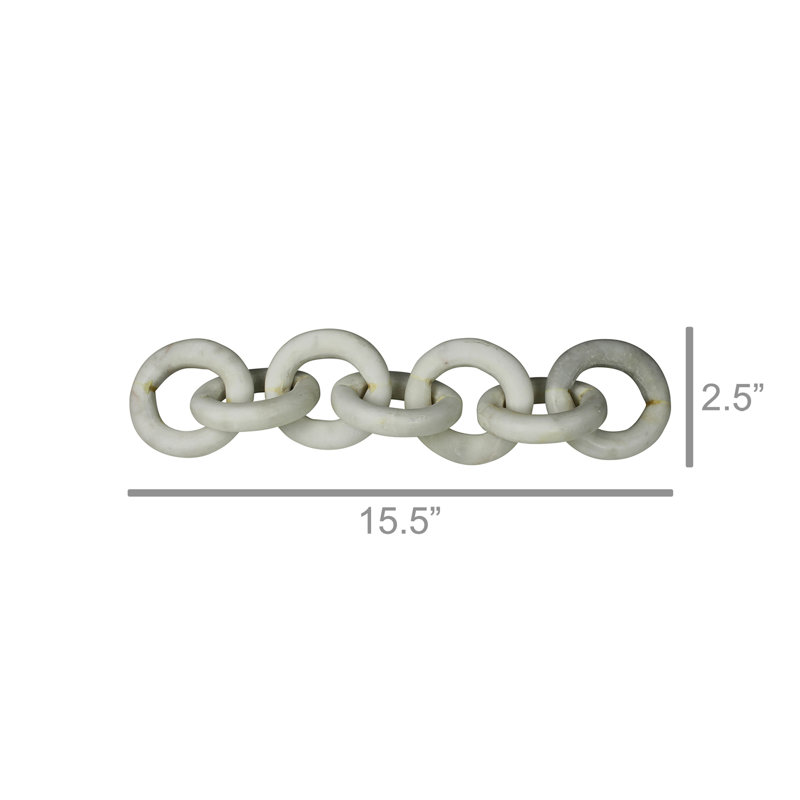 Marble Chain Sculpture