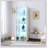 Side Cabinet with Aluminum Strip Lamp