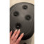 Tabouret d'appoint en plastique, chaise basse avec roulette pivotante à 360 °