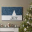 Toile tendue avec cadre Joy Snowflake - prêt à accrocher-1081107281