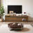 68.9"Long TV Stand for TVs Up to 78", Media Console Table with 4 Drawers and LED Lights-137291955