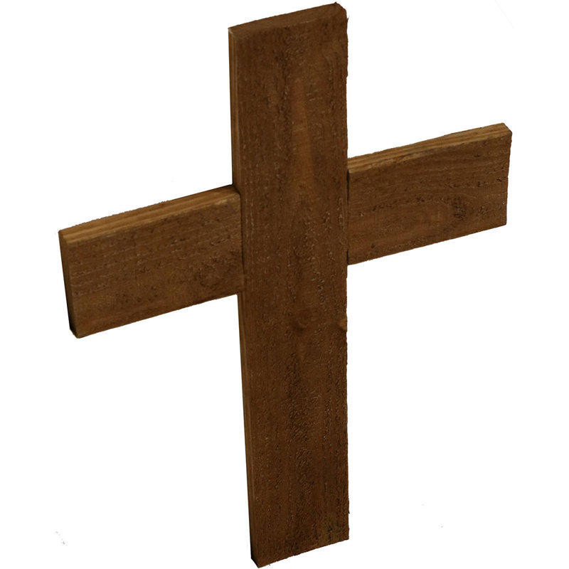 Décoration murale rétro style maison de campagne, Brun patiné, H 36 po x l 20 po x P 1,5 po