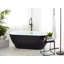 Halie 1700mm x 800mm Freestanding Soaking Acrylic Bathtub