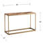 Console en bois récupéré Dorville