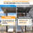 Freestanding Gazebo Outdoor Pergola For Patio-124065217