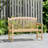 Mack 4 - Person Eucalyptus and Teak Solid Wood Patio Dining Set Rectangular Table