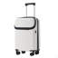 Ensemble de valises rigides 5 pièces avec sacs, bagage à main semi-ouvert 20 po avec port USB, bagage extensible 24 po 28 po avec roulettes doubles verrou TSA