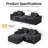 73" Cloud Modular Sectional Sofa, Comfy Compression Couch for Living Room-1117898790