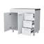 Armoire Darien, armoire double porte, trois tiroirs, quatre pieds-2056195182