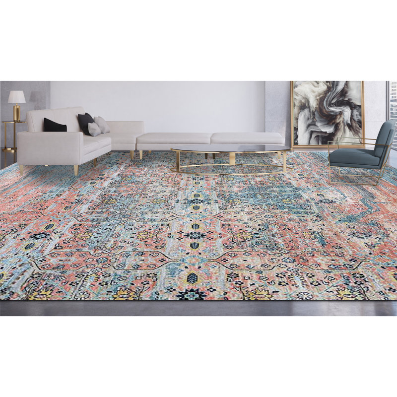 Geometric Area Rug, Rectangle 8' x 10'