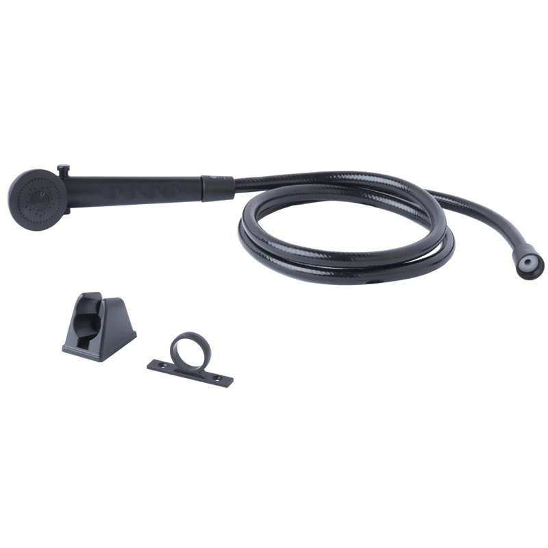 Handheld Shower Head, Black