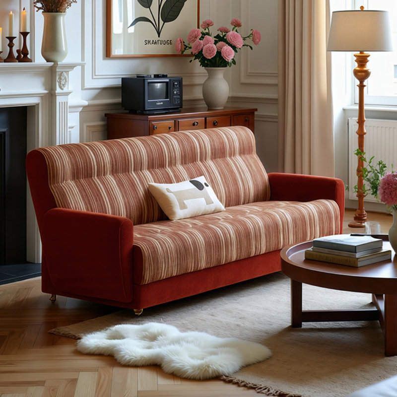 Canapé Retro Creative, H 33,46 po x l 70,87 po x P 34,65 po