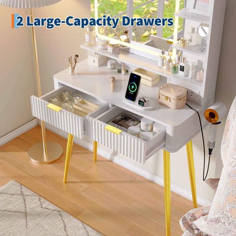 Dressing Table, White