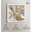 Décoration murale Boho Viscous Flow III par Art Remedy, cadre blanc, 24 x 24-2016807152-2016807156