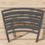 Banc d'extérieur en métal Khisha (ensemble de 4)