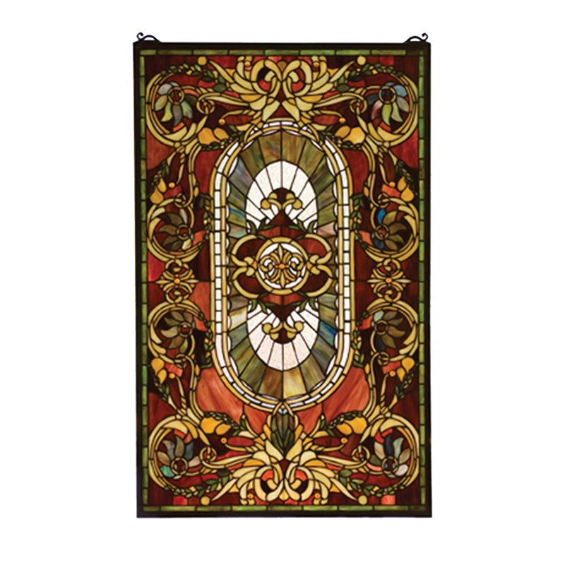 Victorian Regal Splendor Stained Glass Window