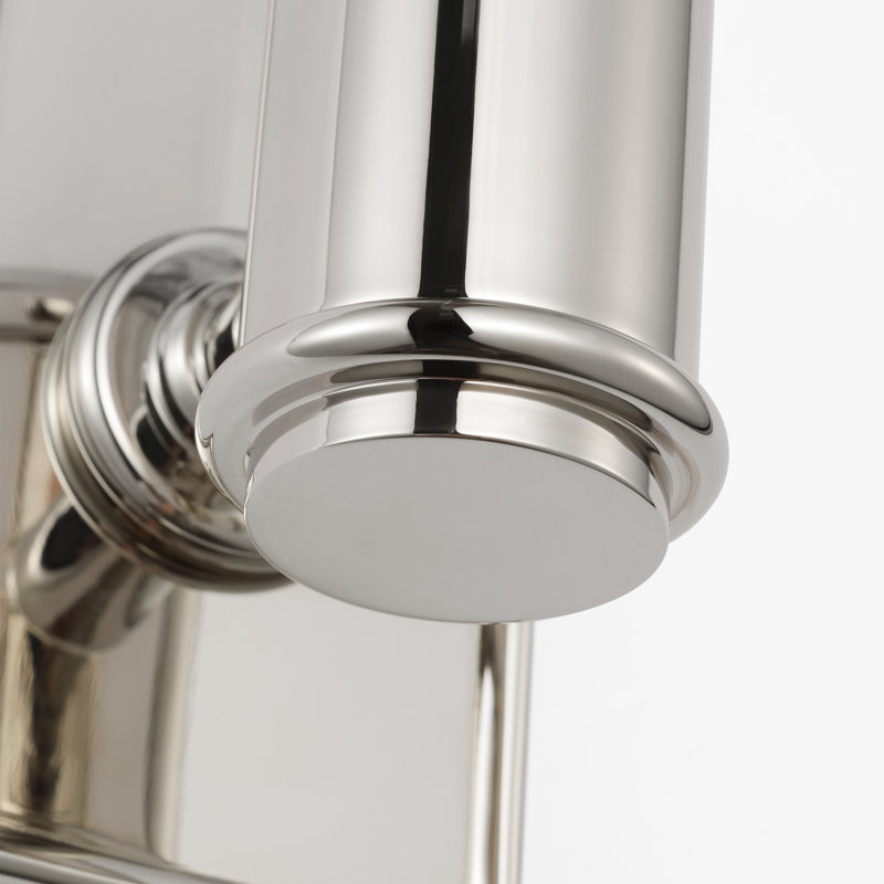 Owen 1 - Light LED Bath Sconce, Polished Nickel