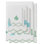 Ensemble de serviettes 100% coton festonné Sea Joy