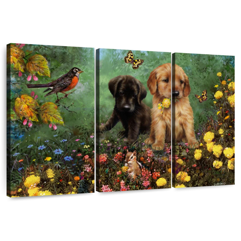 Labs In The Meadow I