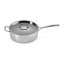 Le Creuset Classic Stainless Steel Round Saute Pan With Lid, 6 Qt.