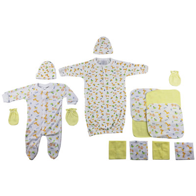 Ensemble de débarbouillettes 100% coton 14 pièces Schwerin