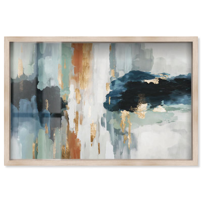 «Gold Meets Indigo I» par Art Remedy
