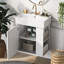 Ensemble de meuble-lavabo simple 12,20 po avec plateau en céramique Lillyanna