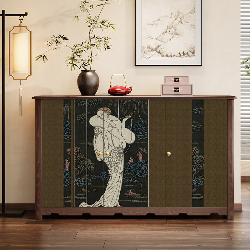 Buffet haut de gamme rétro de style chinois