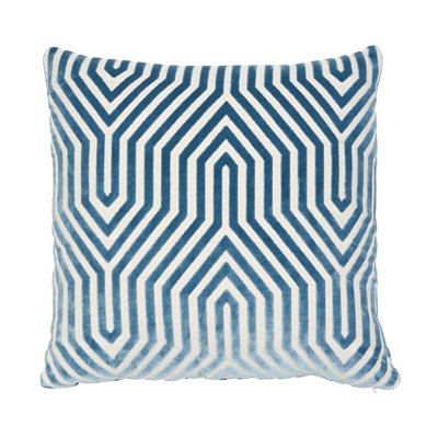Schumacher x Mary McDonald Vanderbilt Velvet Pillow