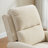 34.6’’ Push Back Recliner Chair With Adjustable Backrest & Footrest-376748605