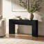 Console de 160 cm, table d'appoint en bois pour entrée ou derrière un canapé