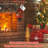 Gold Xmas Tree Light with Metal Stand for Table Decoration